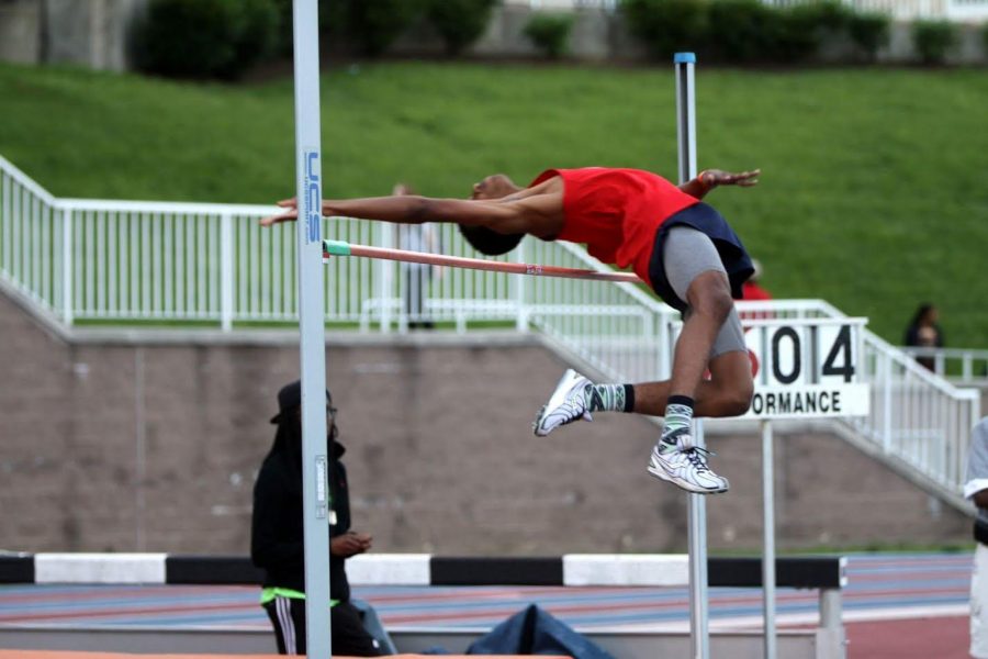 Track and field: Brown soars to school record