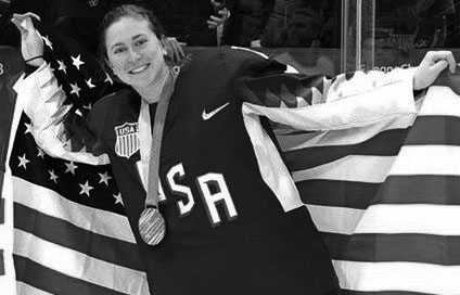 Q & A with womens’ hockey gold medalist Haley Skarupa