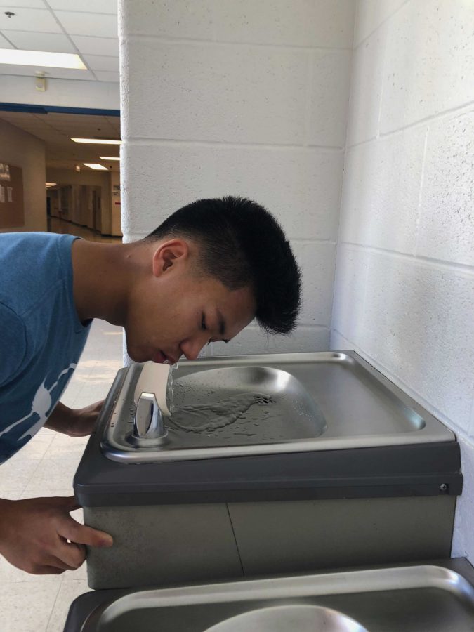 Lead-contaminated water fountains put students at risk