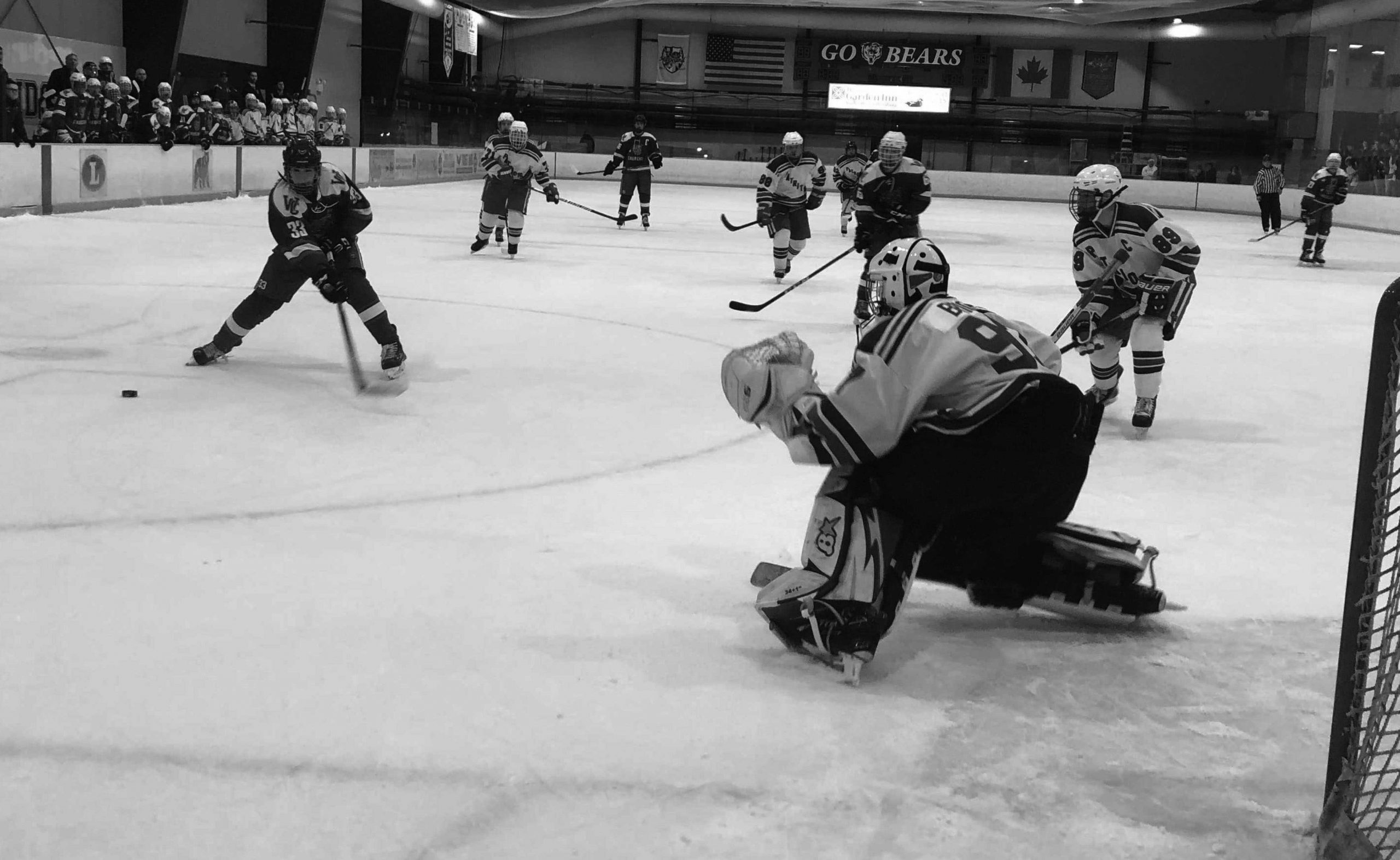 Biggest hockey game of year ends in tie