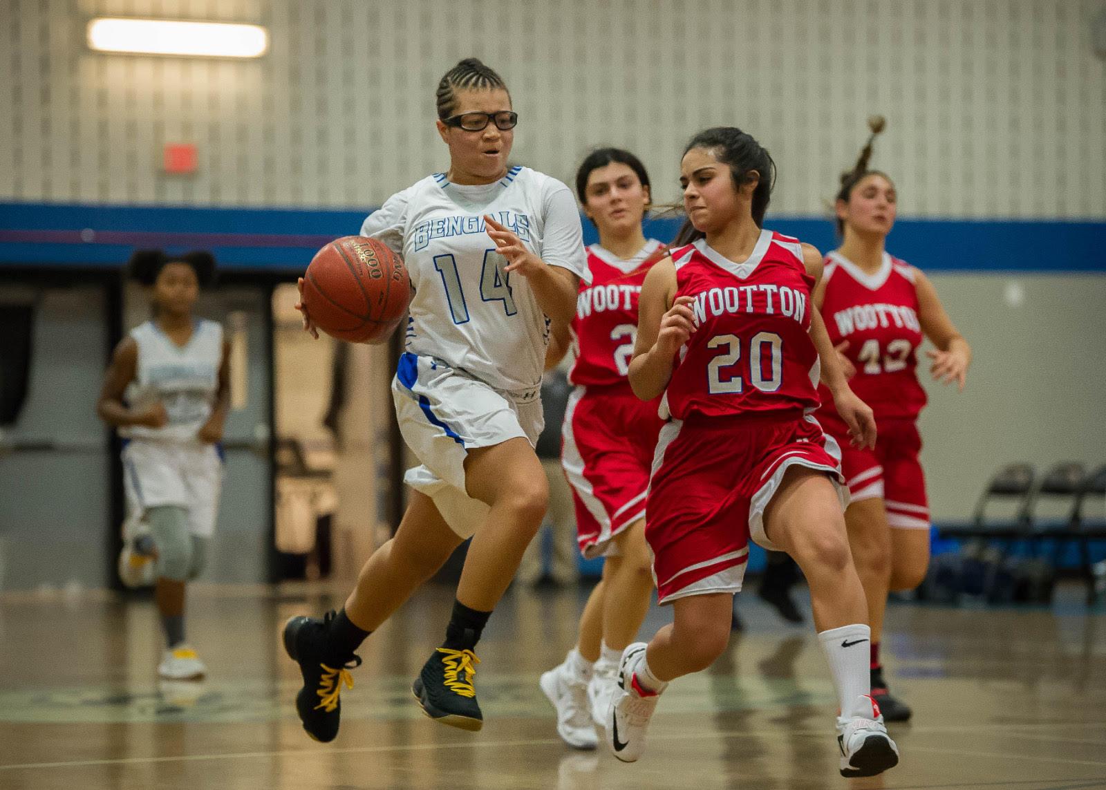 JV girls’ basketball gets big win in strong performance; looking to continue success against Blair, Watkins Mill