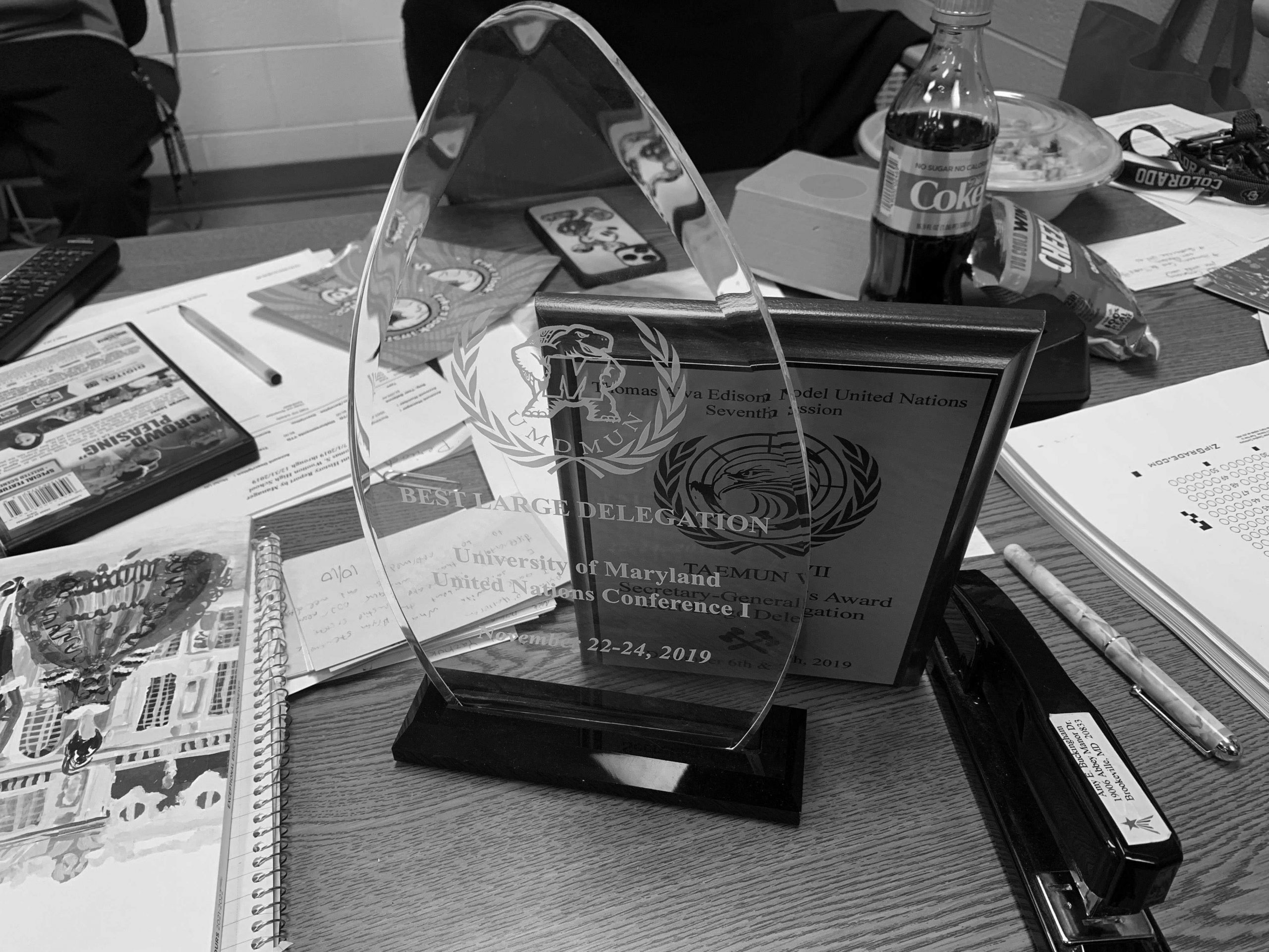 Academic awards case would honor merit of clubs