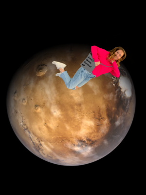 Anna Keneally is ready to take on Mars after reading The Martian by Andy Weir.