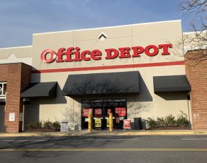Office Depot on Shady Grove Rd. has a closing sale as it gets ready to close and open Amazon Fresh in 2021.