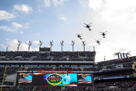 The Army-Navy game will look different this year with limited fans due to COVID.