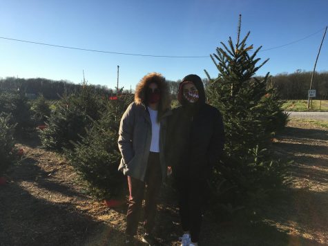Senior Jenna Robinson and her sister go Christmas tree shopping and enjoy their time home together.