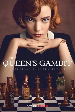 The Queens Gambit Netflix series cover grabs viewers eyes.