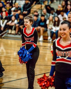 Senior Jillian Pohoryles performs on Jan.11 at Northwest for a poms competition.