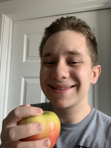 Senior Justin Myers has made it his New Years resolution to eat more fruit this year and keeps up with this by eating at least one serving every day.