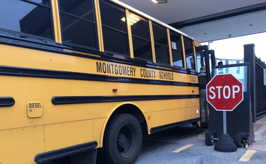 MCPS is aiming to have the entire bus fleet converted to electric by 2035.