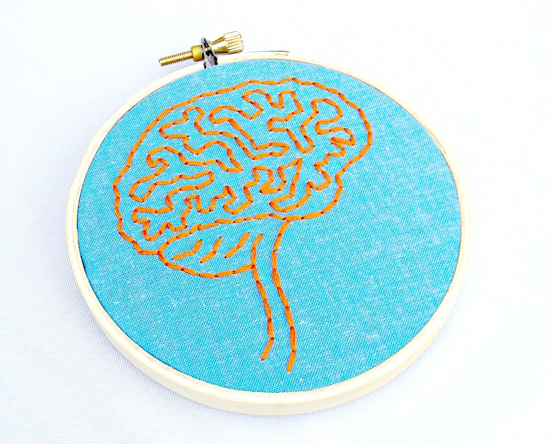 An+Etsy+embroidery+by+Hey+Paul+Studios+shows+the+complexity+of+the+human+brain.