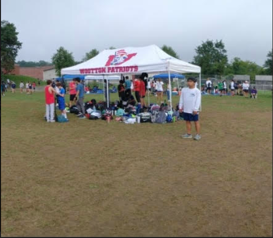 The Patriots set up for one of the biggest cross country invitationals in the state  on Sept. 18.