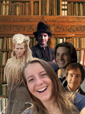 The White Witch, Artful Dodger, Dorian Gray and Mr. Darcey join Anna in her book nook to review H. G. Parrys book.