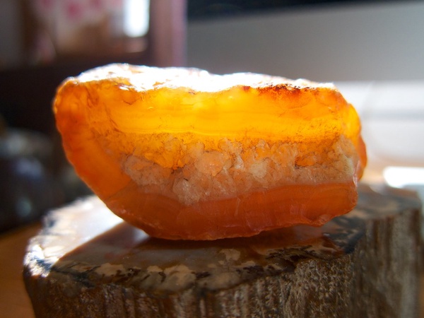 Carnelian is used to bring warmth and joy into ones life.