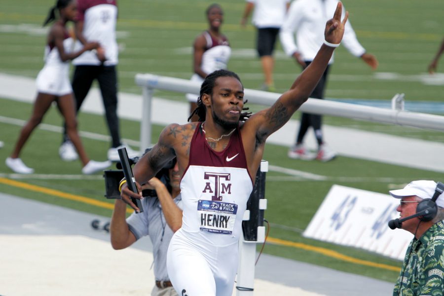 Texas A&M runner from the 2011 track and field championship.