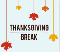Thanksgiving break is a joyous time for students.