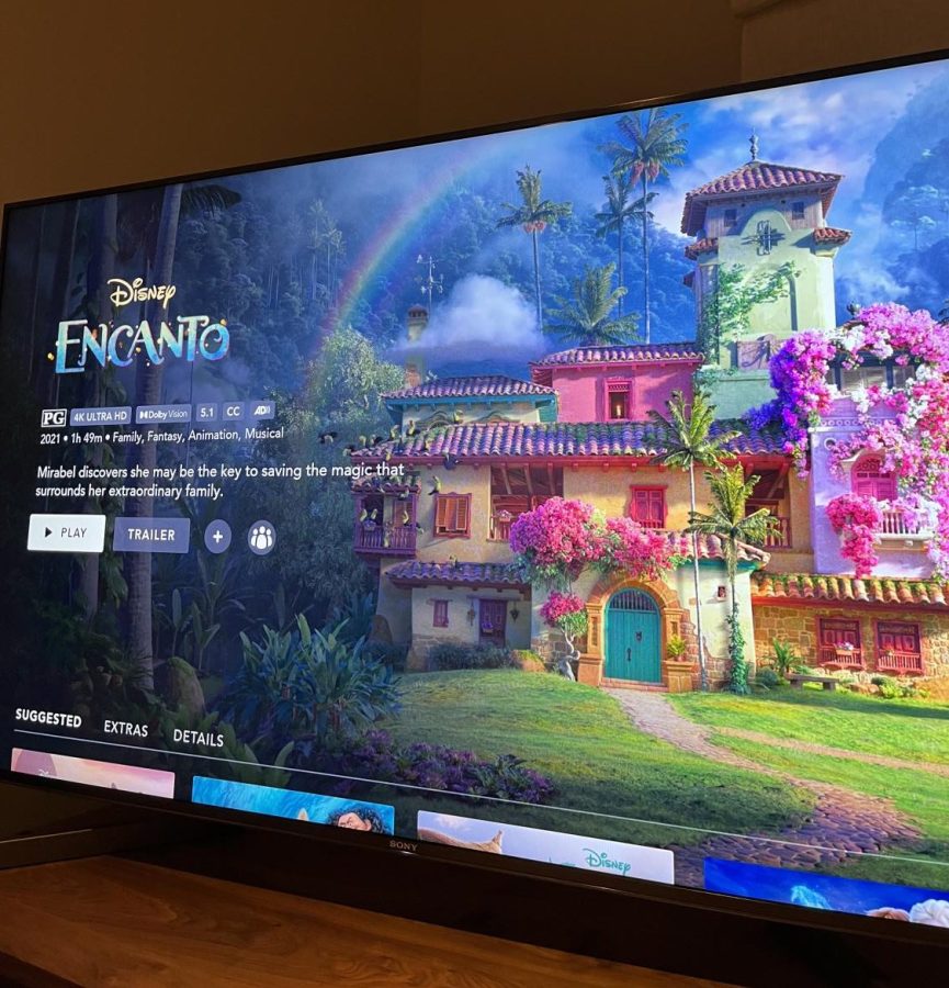 Encanto can be viewed for free on Disneys streaming service, Disney Plus.