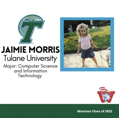 An Instagram post celebrates senior Jaimie Morris on her recent commitment to Tulane University.