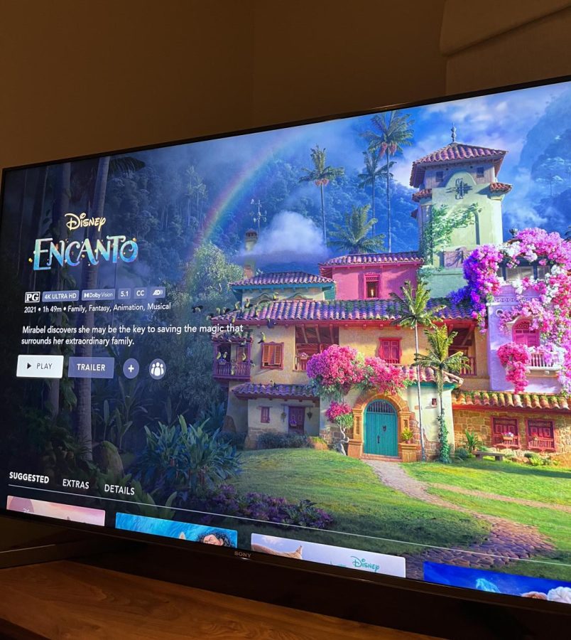 Encanto can be viewed for free on Disneys streaming service, Disney +.