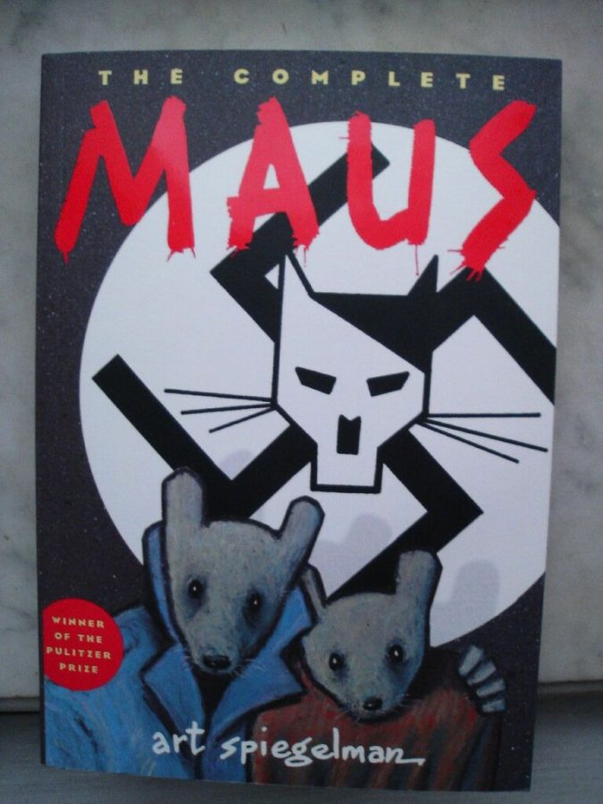Maus, by Art Spiegelman, is banned by McMinn County in Tennessee. The school board deems the book, which has been in their middle school curriculum for years, inappropriate for students.