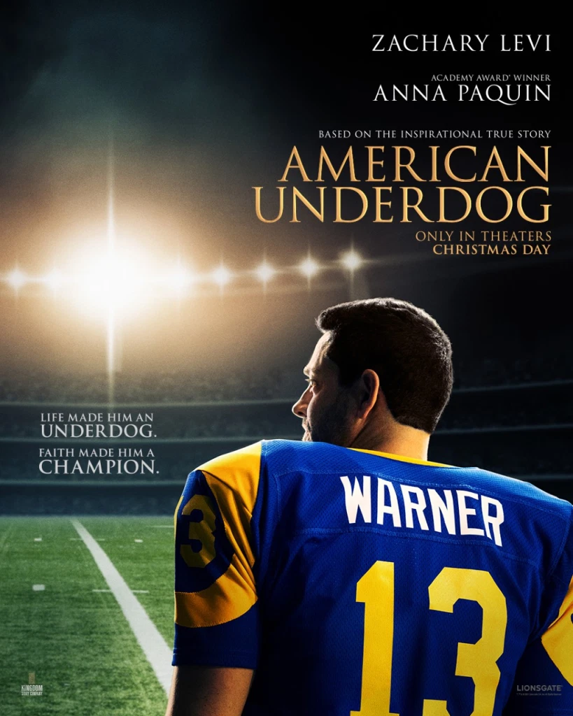 Zachary Levi scores touchdown in Kurt Warner biopic American