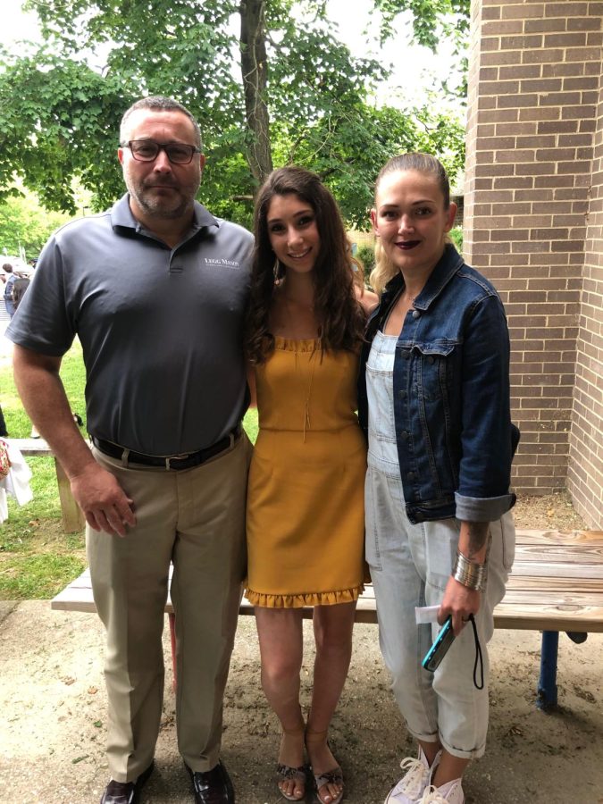 Junior+Julia+Lvovsky%2C+her+father%2C+Steven+Lvovsky+and+his+wife%2C+Eira+Lvovsky%2C+are+a+Ukrainian+American+family.+Despite+living+in+America+they+feel+the+impact+of+the+war+deeply.