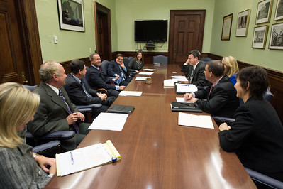 A Baltimore Jewish Council meeting from Nov. 2, 2012, in Annapolis. This meeting addressed concerns of the Jewish community in the region.