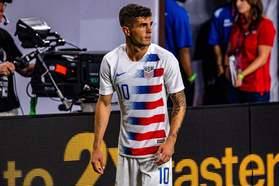 U.S. mens National Team star Christian Pulisic was in action on the pitch during a match against the Trinidad and Tobago mens National Team. Pulisic looks to help guide the U.S. to success on soccers biggest stage during the FIFA World Cup in Qatar.