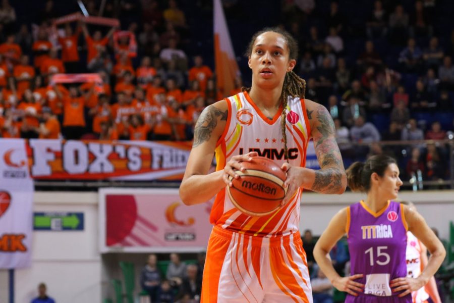 WNBA+All+Star+Brittney+Griner+was+supposed+to+play+winter+basketball+for+UMMC+Yekaterinburg+in+Russia+before+being+detained+at+a+Russian+Airport.