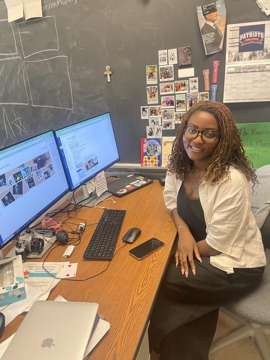 Afua Kyeremeh said she enjoys her new job as a photography and ceramics teacher and hopes to share her stories growing up in London with her students. This photo was updated Jun. 11, 2025.