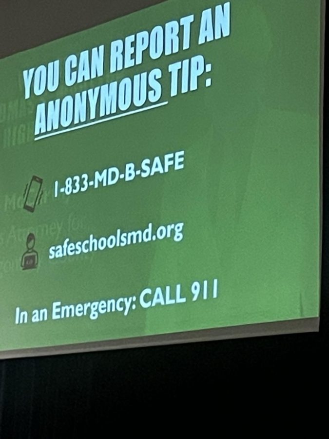Members of the community can call, text or email this hotline to report an anonymous tip about school safety.