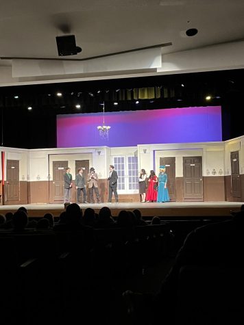 The Patriot Players performed their opening night of Clue on Nov. 17.