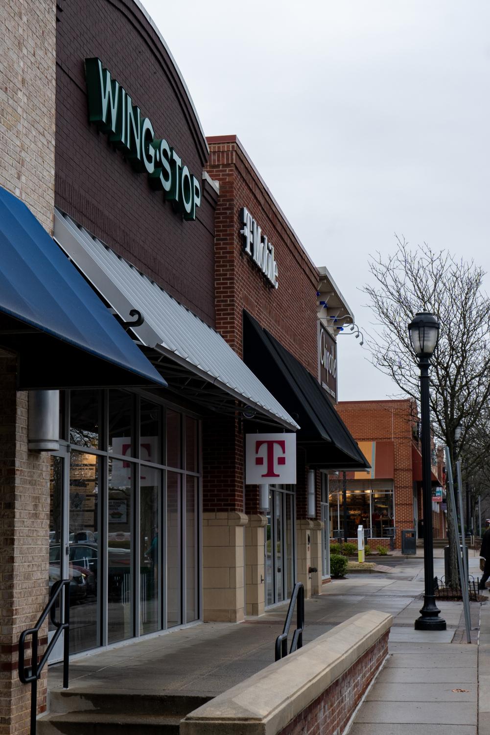 Students love nearby restaurants