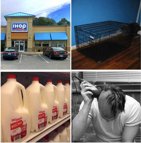 Popular punishments for fantasy football include 24-Hours at I-HOP, The Cage, Milk Mile, and Shaved Head.