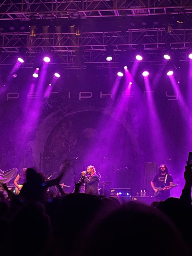 Periphery plays 'Atropos' for the first time during the first night of their tour with Loathe and Underoath at the Fillmore on Mar. 3.