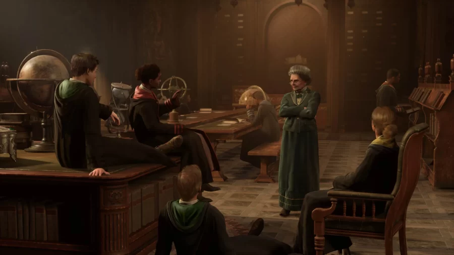 A+scene+from+the+new+Hogwarts+Legacy+game.+As+a+player+you+can+attend+classes+as+a+student+at+Hogwarts.