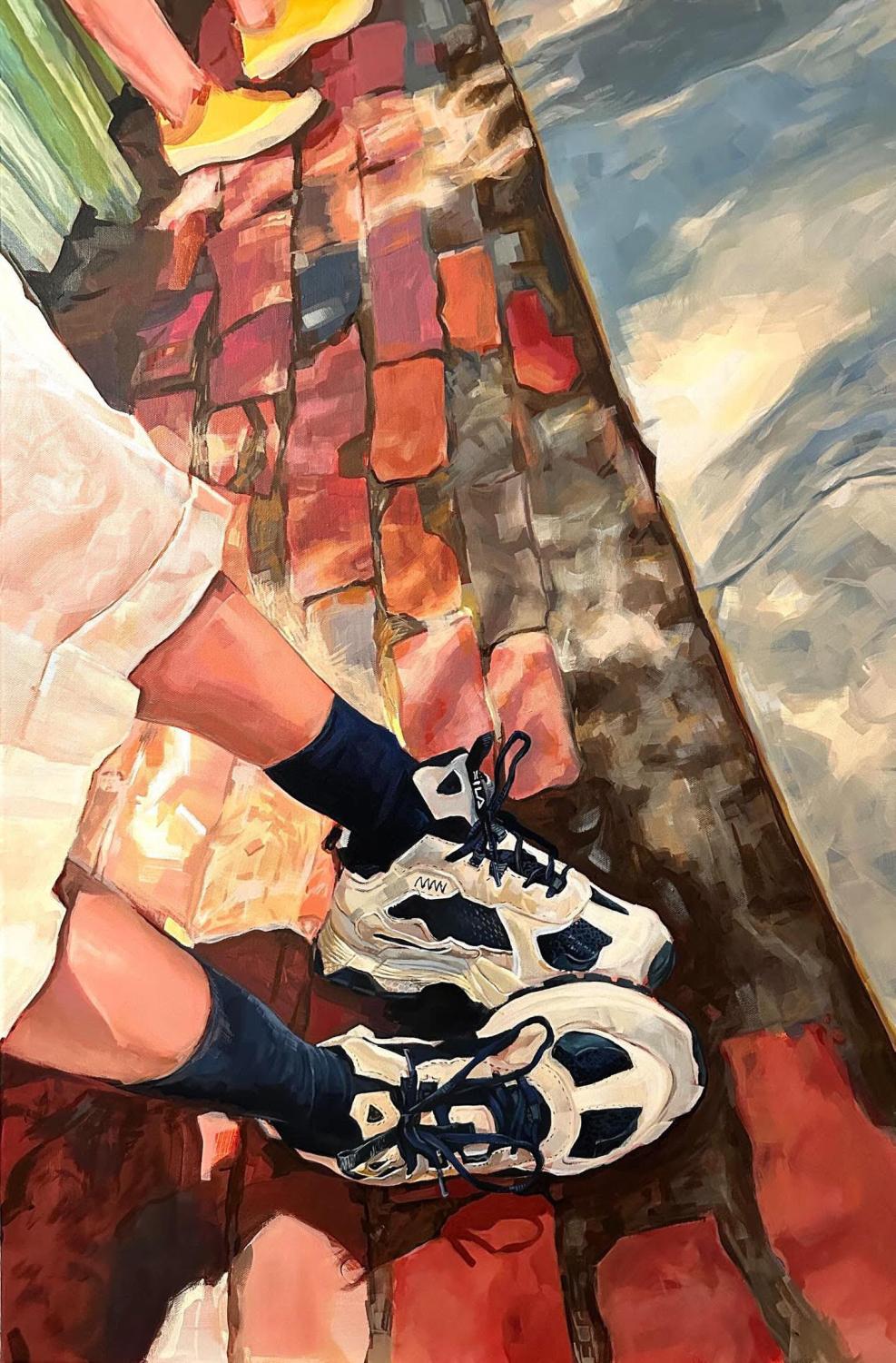 Student art spotlights: AP art students build portfolios and showcase their work