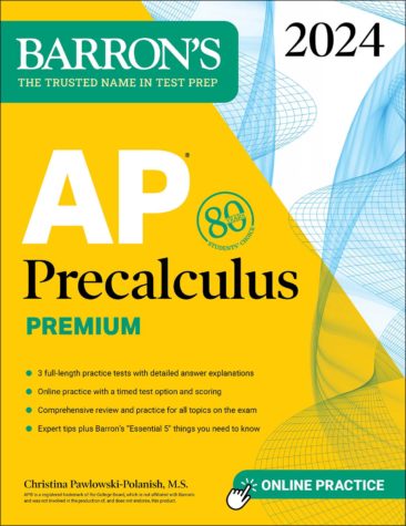 Barrons test prep publishes their first online AP Precalculus exam study guide.
