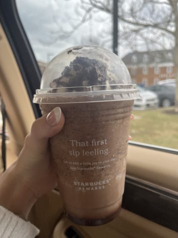 Starbucks is a popular place to grab drinks with friends. The Grande Mocha Cookie Crumble Frappuccino costs more than $5.