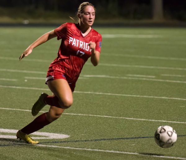 Senior midfielder Tati Pacheco scored the lone goal against Walter Johnson on Sept. 11.