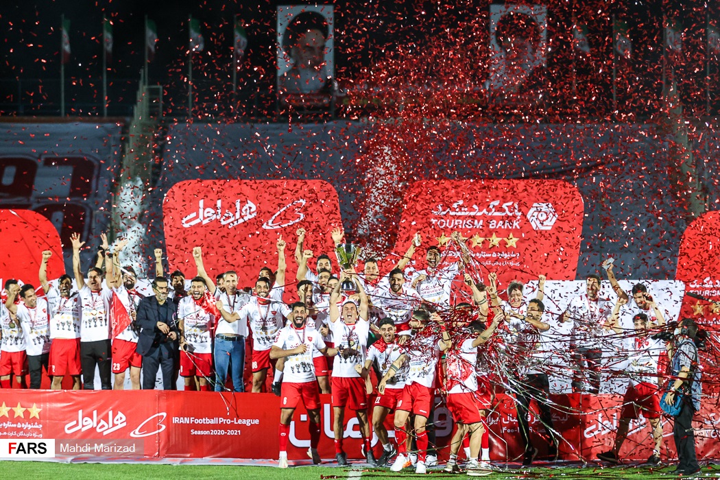 Persepolis F.C. won 2-0 against Paykan F.C. on July 30, 2021, in the Iran Pro League.