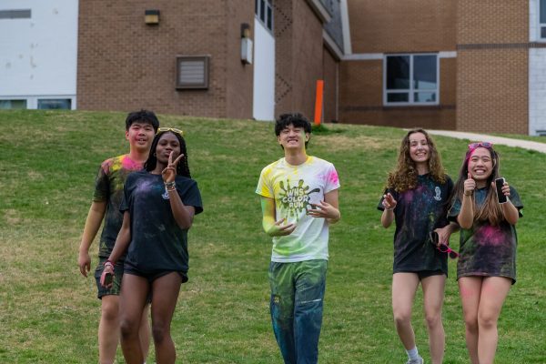 The SGA wrapped up their spring project with the second annual Color Run. Students had a blast running or walking the one-mile loop and getting covered in the colorful neon powder.
