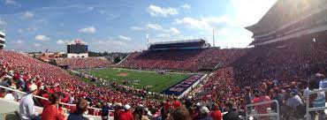 Ole Miss stadium is packed with excited students and fans. College stadiums are full of energy and the atmosphere is super intriguing, senior Justin Karis said.