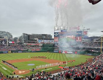 The Washington Nationals opening day took place on Apr. 1 against the Pittsburgh Pirates and resulted in an 8-4 loss for the Nationals. A sold out crowd cheered on players as they were announced as part of the opening day ceremony. It is exciting  to see how all the stars are going to perform, who are in new uniforms this year, sophomore Andrew Lim said.