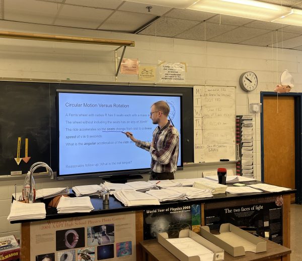 Science teacher Gavin Kramar is heading toward the end of his first year at this school. Kramar considers himself lucky to be teaching here and it is particularly special for him because he is a former student.