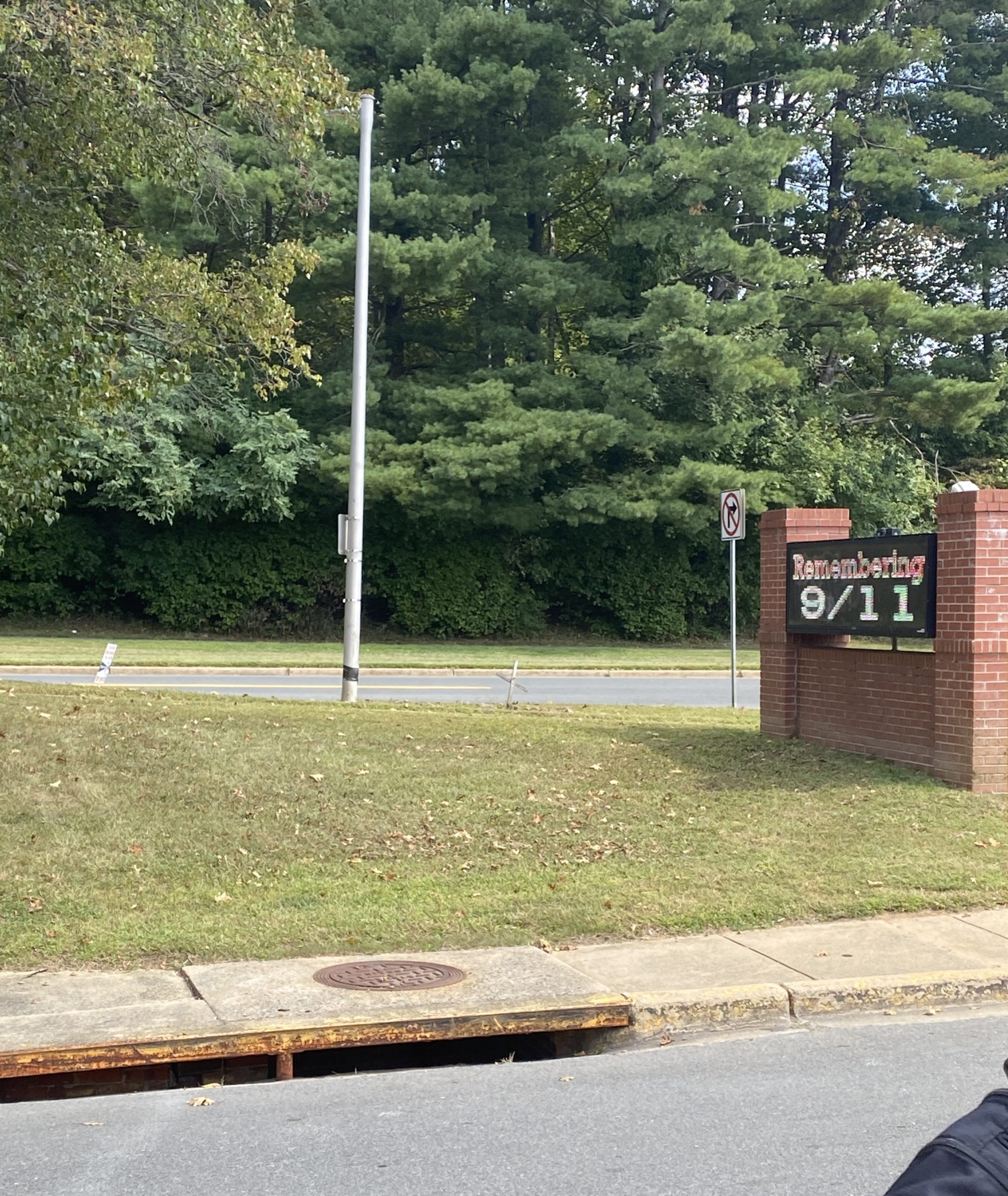 The sign at the front of the school was vandalized on Aug. 19 with hateful graffiti, which was removed soon after.  "As a school we can continue to educate students about how hate-bias incidents harm members of our community," restorative justice coach and English teacher Lindsey Vance said.