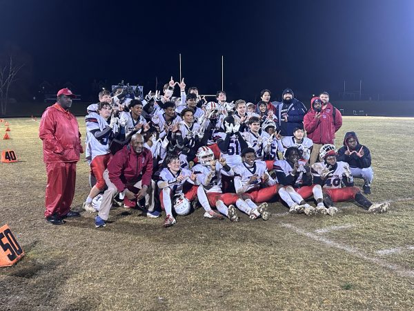 Varsity football defeated the Magruder Colonels 20-7 in the regional quarterfinals on Nov. 14. This is the first time the team has advanced this far since the 1989 season.