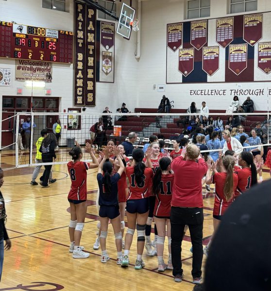 Varsity girls' volleyball defeated Howard High School on Nov 12. at Paint Branch. The game started off close but the girls made quick work and defeated Howard 3-0. "I feel very accomplished that we made it to the furthest point we possibly could," Sossa said.