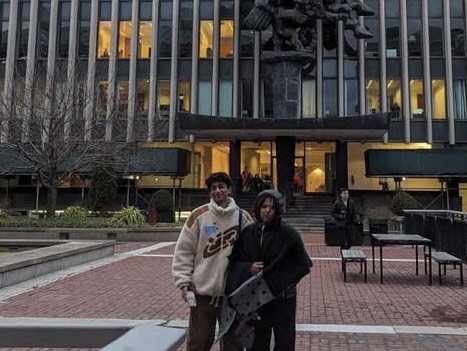 Senior Daksh Badri visits Columbia University with his mom, the college he will be attending in the fall after applying early decision this application cycle. "I decided to ED to Columbia because I formed a deep connection with the university when I went on a tour there," Badri said.  