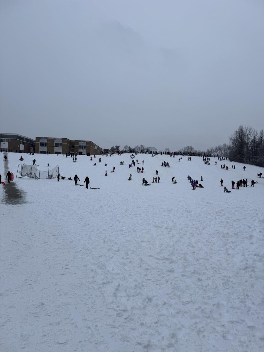 The Frost hill is a symbol of the school community; its size and accessibility draw visitors across the county on snow days. Despite it being fun, it can be problematic if people are not careful. "It is very dangerous and until I got hurt, I never realized the extent of that danger," senior Charlie Balian said.